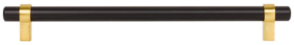 Jeffrey Alexander 5224 Key Grande 8-13/16" (224 mm) Center to Center Modern Pipe Style Bar Cabinet Handle/Drawer Pull -
