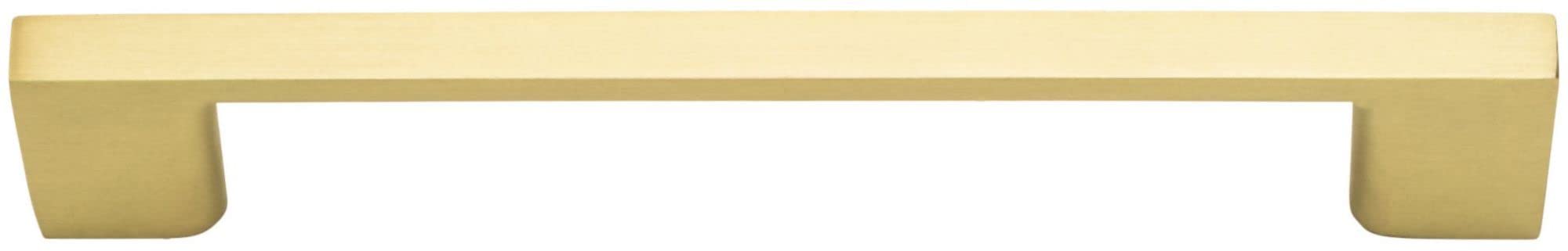 Jeffrey Alexander 635-128 Sutton 5-1/16" (128 mm) Center to Center Square Linear Bar Handle Cabinet Handle/Drawer Pull -