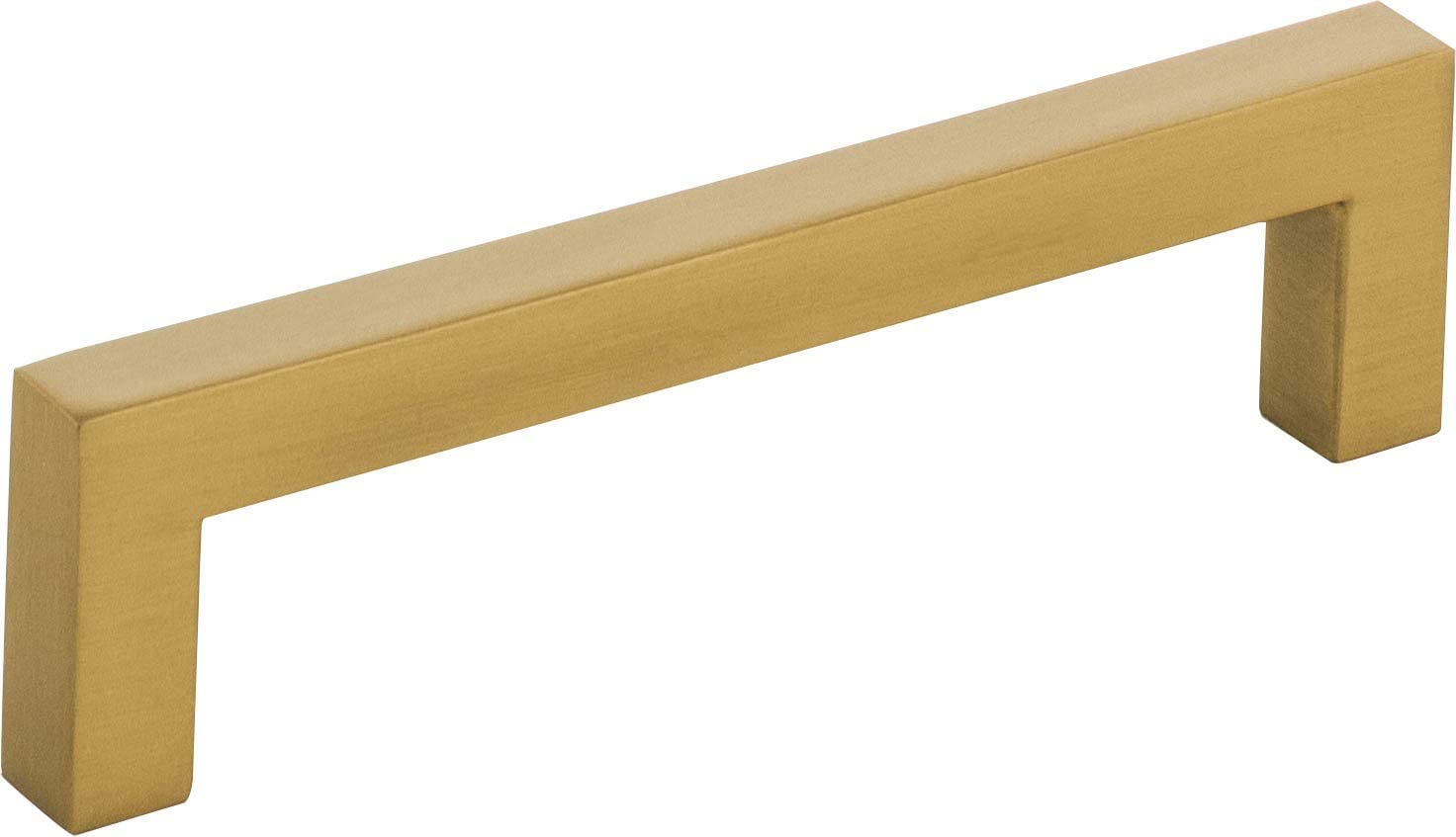 Satin Elements 625-96 Stanton 3-3/4" (96 mm) Center to Center Modern Square Cabinet Handle/Drawer Pull -