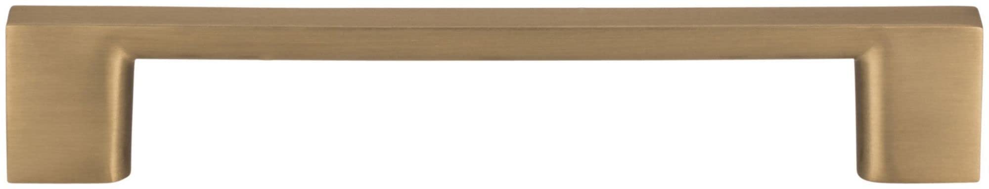 Jeffrey Alexander 635-128 Sutton 5-1/16" (128 mm) Center to Center Square Linear Bar Handle Cabinet Handle/Drawer Pull -