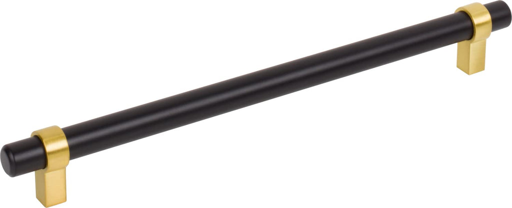 Jeffrey Alexander 5224 Key Grande 8-13/16" (224 mm) Center to Center Modern Pipe Style Bar Cabinet Handle/Drawer Pull -