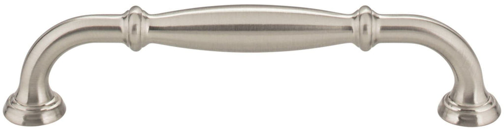 Jeffrey Alexander 658-128 Tiffany 5-1/16" (128 mm) Center to Center Classic Transitional Cabinet Handle/Drawer Pull with Step Details -
