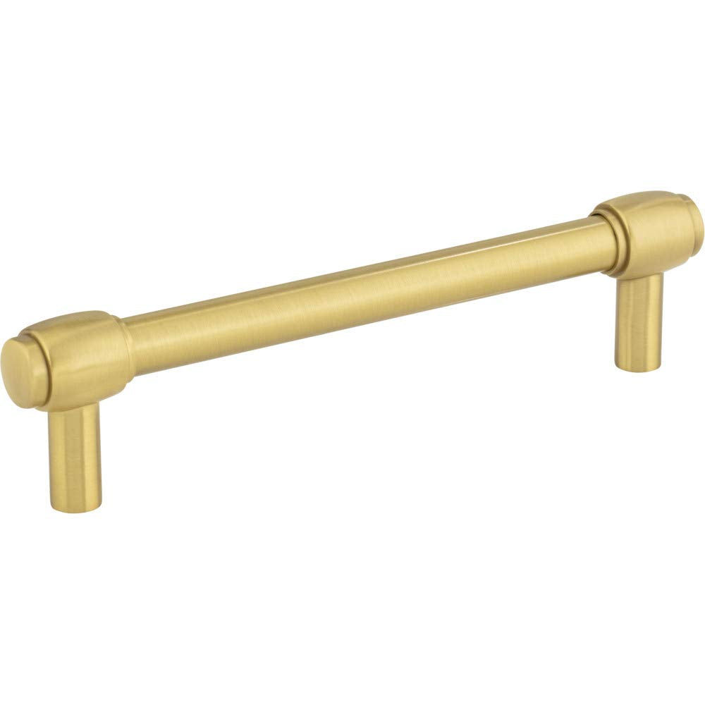 Jeffrey Alexander 885-128 Hayworth 5-1/16" (128mm) Center to Center Modern Industrial Pipe Bar Style Cabinet Handle/Drawer Bar Pull -