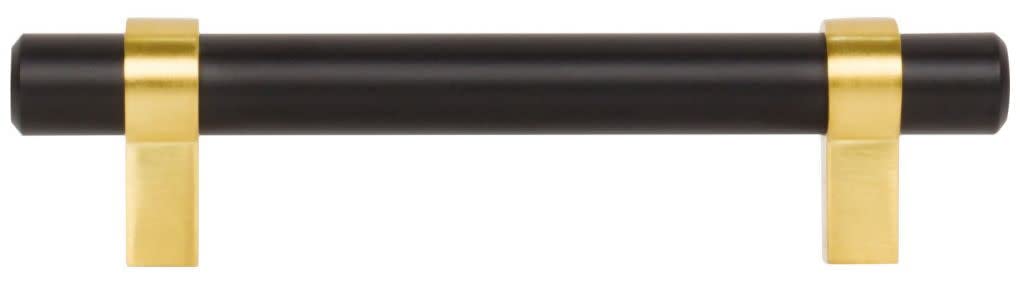 Jeffrey Alexander 596 Key Grande 3-3/4" (96 mm) Center to Center Modern Industrial Pipe Style Bar Cabinet Handle/Drawer Pull -